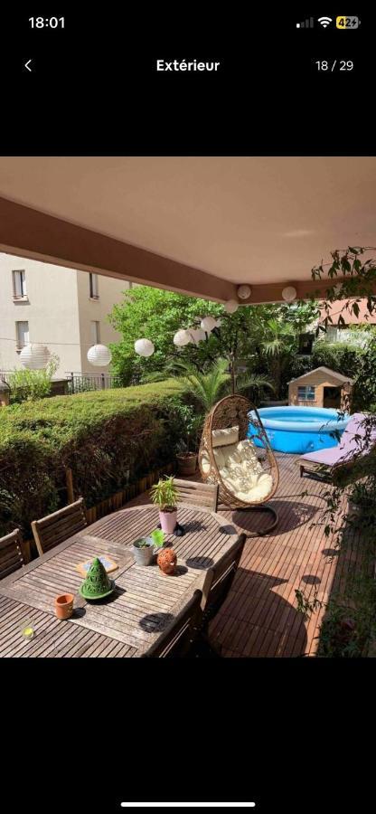 Gare La Part Dieu, Avec Terrasse, Jardin Et Parking Ліон Екстер'єр фото