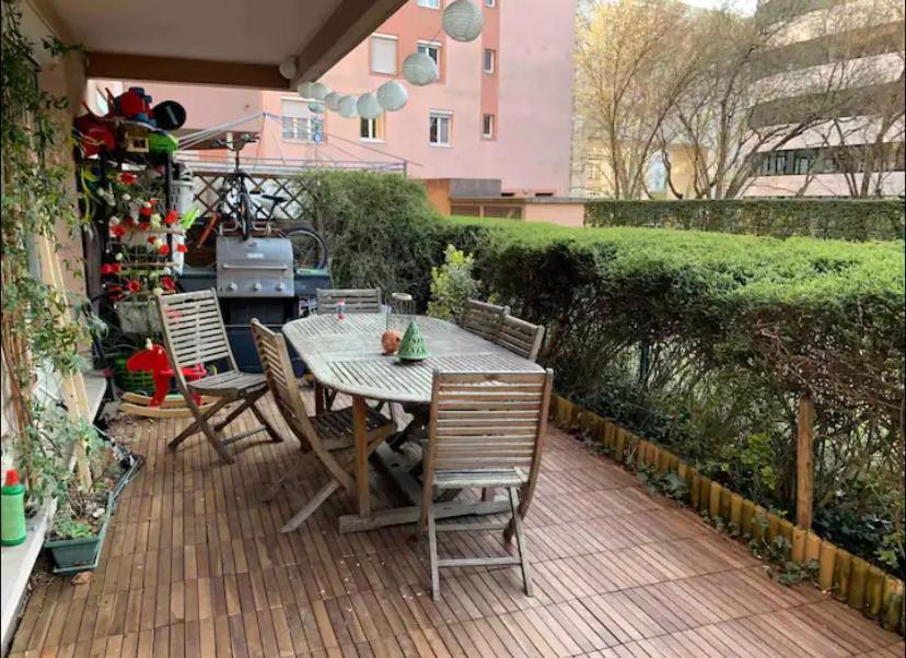Gare La Part Dieu, Avec Terrasse, Jardin Et Parking Ліон Екстер'єр фото